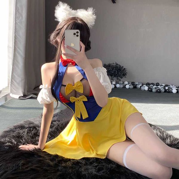 set princess dress pure servant dress bow hollow out lingerie costumes cosplay bedroom honeymoon maid uniform cute mini dresshkd230703, Black;white
set princess dress pure servant dress bow hollow out lingerie costumes cosplay bedroom honeymoon maid uniform cute mini dresshkd230703, Black;white