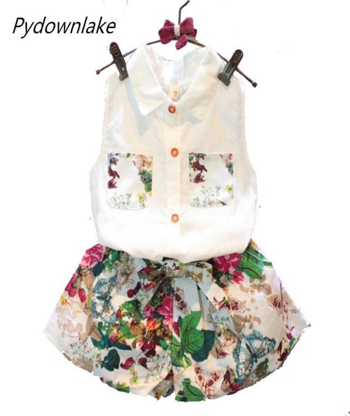 2018 new fashion summer children girl set kids clothes flowers chiffon halter bows shorts baby girls clothing sets suits4871678, White
2018 new fashion summer children girl set kids clothes flowers chiffon halter bows shorts baby girls clothing sets suits4871678, White
