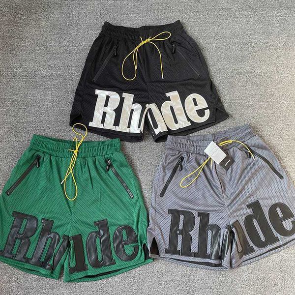 designer clothing short casual rhude drawstring mesh basketball breathable sports shorts high street loose beach pants capris men women runn, White;black 
designer clothing short casual rhude drawstring mesh basketball breathable sports shorts high street loose beach pants capris men women runn, White;black