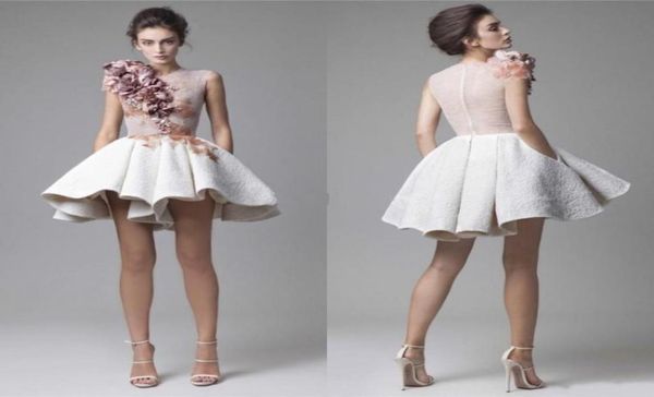 krikor jabotian lace short prom dresses hand made flowers crew sleeveless sheer back evening gowns ruffles mini formal party dress3487746, Black
krikor jabotian lace short prom dresses hand made flowers crew sleeveless sheer back evening gowns ruffles mini formal party dress3487746, Black