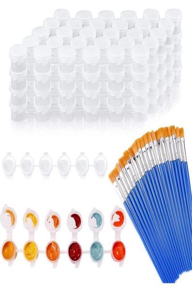 strips 120 pots empty paint mini clear storage containers and 20 pcs brushes painting arts crafts gift sets6102239
strips 120 pots empty paint mini clear storage containers and 20 pcs brushes painting arts crafts gift sets6102239