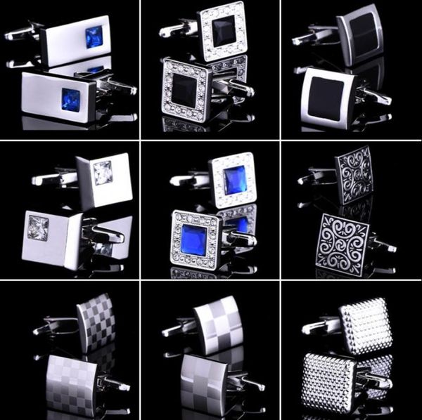 luxury silver cufflinks different styles shirt cuff links for men new brand crystals wedding cuff link gift for fathers day2380760, Black;gray
luxury silver cufflinks different styles shirt cuff links for men new brand crystals wedding cuff link gift for fathers day2380760, Black;gray