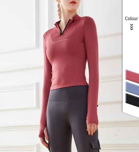 legging style half zipper sports long sleeve women autumn winter workout clothes quick dry long sleeve outdoor training running yoga t-72977, White;red
legging style half zipper sports long sleeve women autumn winter workout clothes quick dry long sleeve outdoor training running yoga t-72977, White;red