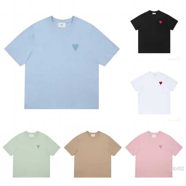 designers amis paris shirit 2023ss spring classic heart solid color big love round neck short sleeve t-shirt for men and women ssd, White;black
designers amis paris shirit 2023ss spring classic heart solid color big love round neck short sleeve t-shirt for men and women ssd, White;black