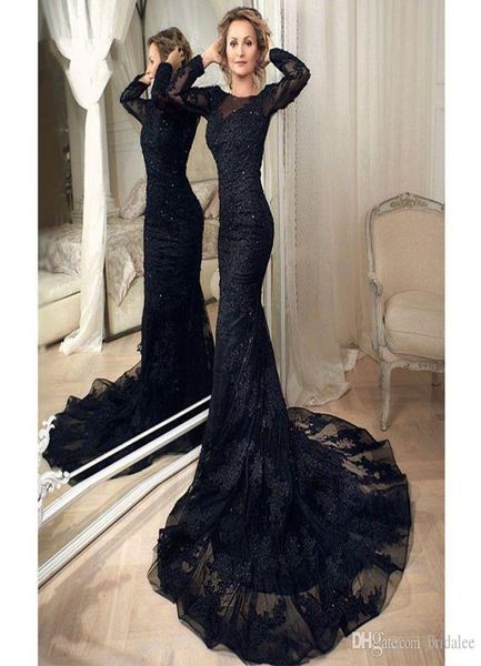 black mermaid long sleeves gothic wedding dresses 2020 illusion sleeves beaded lace appliques women vintage non white bridal gowns6885836
black mermaid long sleeves gothic wedding dresses 2020 illusion sleeves beaded lace appliques women vintage non white bridal gowns6885836