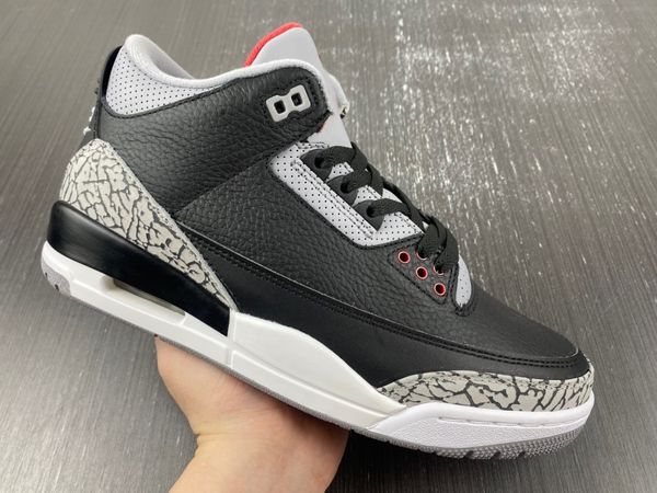authentic 3 3s og black cement basketball shoes mens luxurys designer sneakers 854262-001 with box, Red;white
authentic 3 3s og black cement basketball shoes mens luxurys designer sneakers 854262-001 with box, Red;white