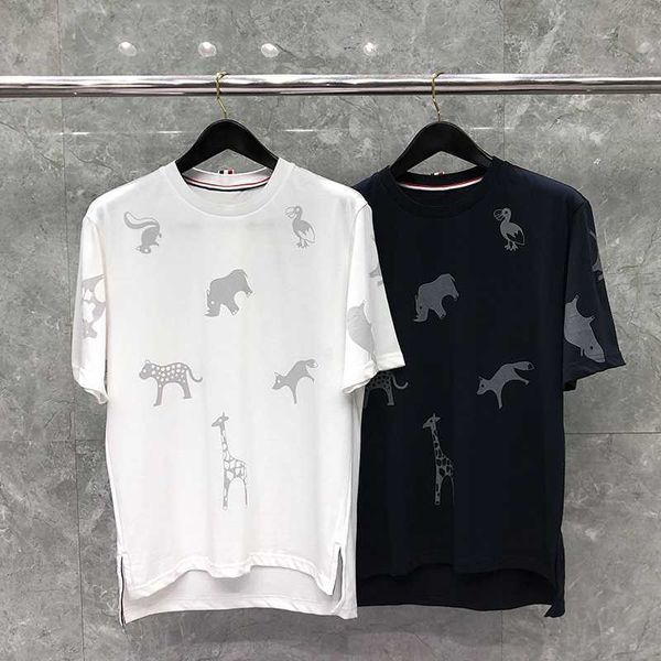 tb thom t-shirt luxury brand animal printed design men summer cotton short sleeve men t-shirt, White;black
tb thom t-shirt luxury brand animal printed design men summer cotton short sleeve men t-shirt, White;black