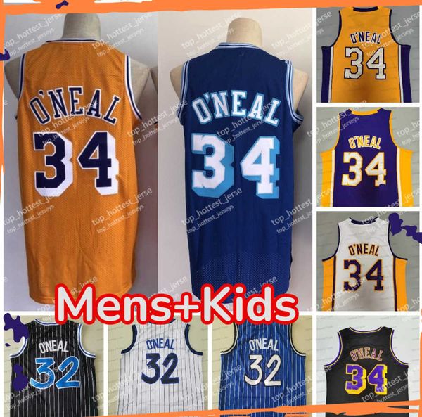 34 shaquille oneal 32 retro basketball jersey shaq white blue yellow mens stitched jerseys throwback tidal flow design 56ess, White;black
34 shaquille oneal 32 retro basketball jersey shaq white blue yellow mens stitched jerseys throwback tidal flow design 56ess, White;black