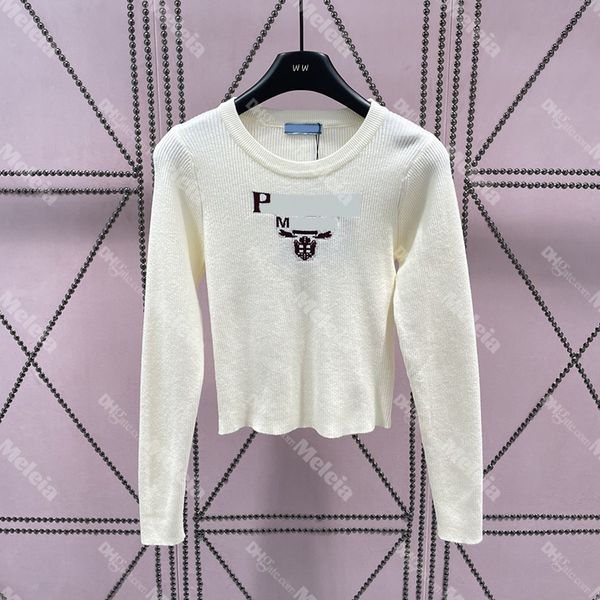 striped knitted slim tees for women designer crew neck knits long sleeve casual, White
striped knitted slim tees for women designer crew neck knits long sleeve casual, White