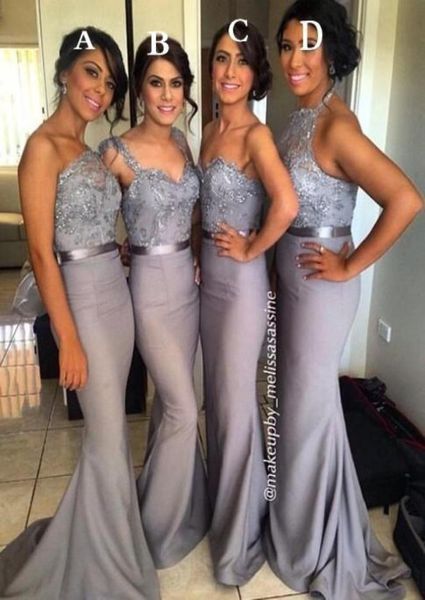 dark grey mermaid bridesmaid dresses sparkly beaded country maid of honor wedding guest gowns formal prom party dress bo4390886, White;pink
dark grey mermaid bridesmaid dresses sparkly beaded country maid of honor wedding guest gowns formal prom party dress bo4390886, White;pink