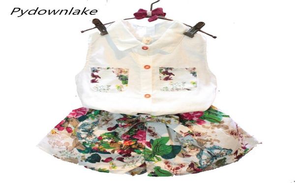 2018 new fashion summer children girl set kids clothes flowers chiffon halter bows shorts baby girls clothing sets suits3886577, White
2018 new fashion summer children girl set kids clothes flowers chiffon halter bows shorts baby girls clothing sets suits3886577, White
