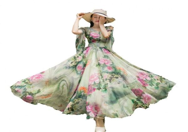 selfcultivation dress 2019 printing chiffon dress woman long floral beach dress8873814, Blue;red
selfcultivation dress 2019 printing chiffon dress woman long floral beach dress8873814, Blue;red
