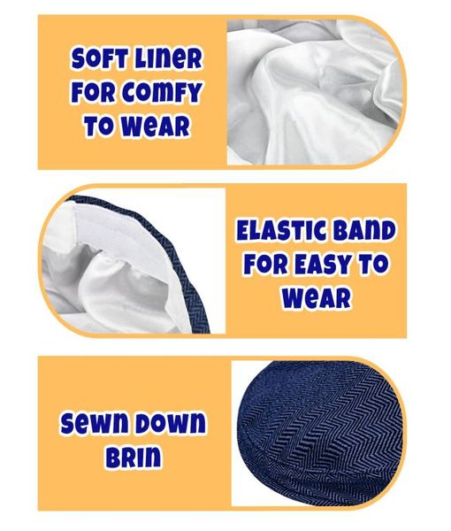 baby boys herringbone flat hat kids child elastic berets hats children party cap infant hat toddler lid vintage driver caps227c3106800, Yellow
baby boys herringbone flat hat kids child elastic berets hats children party cap infant hat toddler lid vintage driver caps227c3106800, Yellow