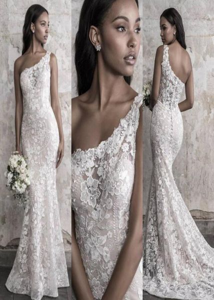 madison james fall 2018 mermaid wedding dress elegant one shoulder lace applique sweep train bridal gowns upscale custom made1348220, White
madison james fall 2018 mermaid wedding dress elegant one shoulder lace applique sweep train bridal gowns upscale custom made1348220, White