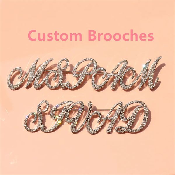 pins brooches stainless steel customized name brooch personalized pin badges with crystal custom for men husband wedding gift 230704, Gray
pins brooches stainless steel customized name brooch personalized pin badges with crystal custom for men husband wedding gift 230704, Gray
