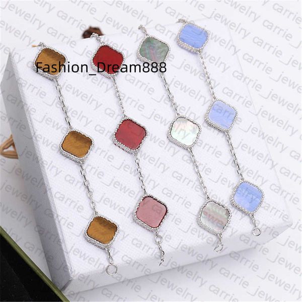 designer bracelets classic clover bracelet fashion five flower for man woman gold silver optional 18 color high quality, Golden;silver
designer bracelets classic clover bracelet fashion five flower for man woman gold silver optional 18 color high quality, Golden;silver