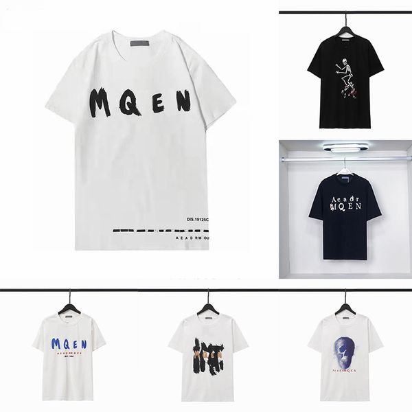 designers mcqueens t shirts summer mens and womens graphic tees fashion chest letter shirt luxurys clothing street shorts sleeve clothes tsh, White;black
designers mcqueens t shirts summer mens and womens graphic tees fashion chest letter shirt luxurys clothing street shorts sleeve clothes tsh, White;black