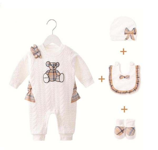 4pcs sets newborn baby girls plaid rompershatsbibsshoes spring autumn long sleeve onesies cotton toddler jumpsuits infant cloth2762462, Blue
4pcs sets newborn baby girls plaid rompershatsbibsshoes spring autumn long sleeve onesies cotton toddler jumpsuits infant cloth2762462, Blue