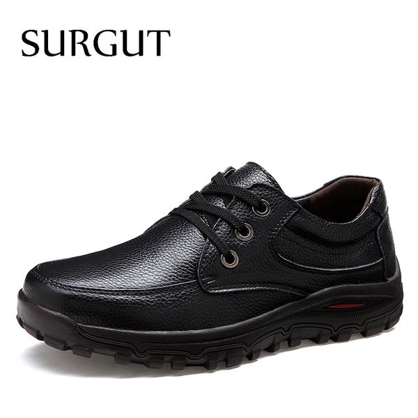 dress shoes surgut brand spring middleaged mens genuine leather flats antiskid soft durable big size 3848 230703, Black
dress shoes surgut brand spring middleaged mens genuine leather flats antiskid soft durable big size 3848 230703, Black