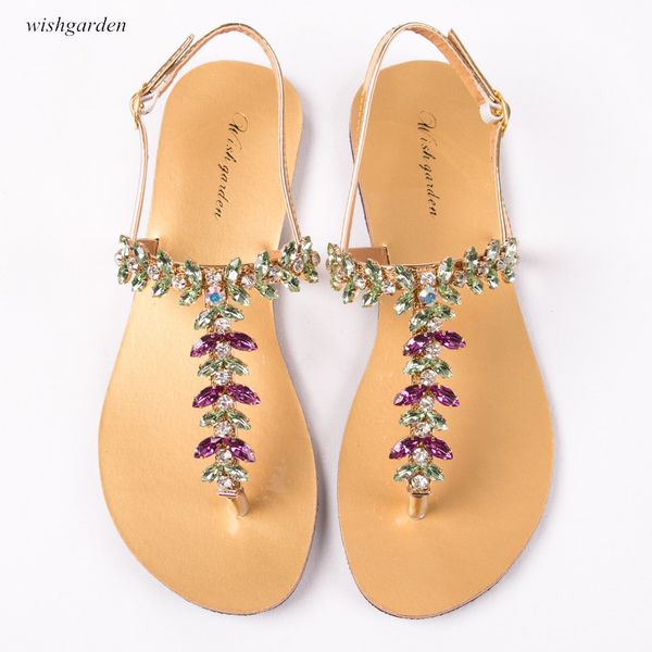slippers summer women flat sandals fashion bohemia diamond shoes lady t-strap thong flip flops beach shining slippers plus size 230703, Black
slippers summer women flat sandals fashion bohemia diamond shoes lady t-strap thong flip flops beach shining slippers plus size 230703, Black
