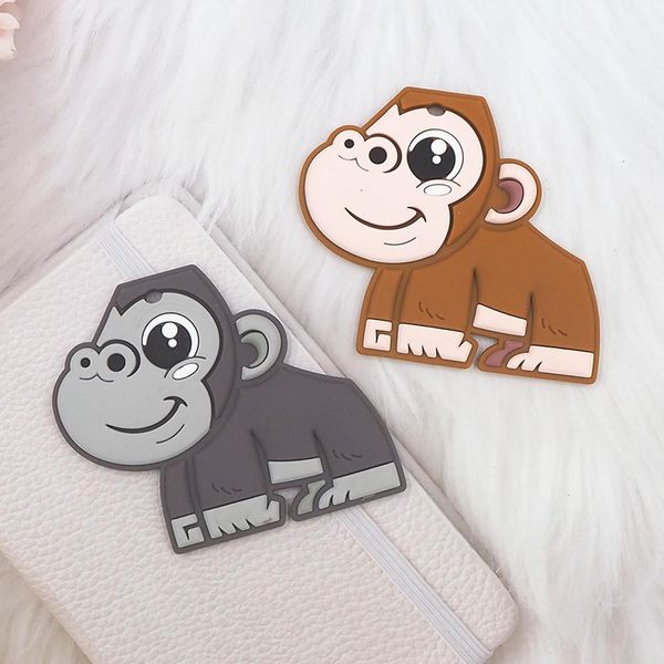 capris chenkai 5pcs silicone chimpanzees teether diy baby chewing pendant nursing sensory teething pacifier dummy jewelry animal toys, Black;white
capris chenkai 5pcs silicone chimpanzees teether diy baby chewing pendant nursing sensory teething pacifier dummy jewelry animal toys, Black;white