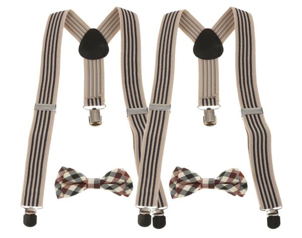 pack of 2 sets kid stretchble yback suspender plaid bowtie set clipon braces belts4738858, Blue
pack of 2 sets kid stretchble yback suspender plaid bowtie set clipon braces belts4738858, Blue