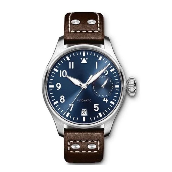u1 aaa luxury designer watch new men automatic mechanical big classic pilot watches 46mm le prince black genuine leather wristwatches sapphi, Slivery;golden
u1 aaa luxury designer watch new men automatic mechanical big classic pilot watches 46mm le prince black genuine leather wristwatches sapphi, Slivery;golden