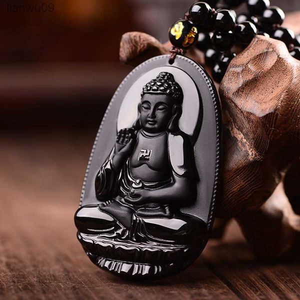 amitabha pendant necklace black obsidian carved buddha lucky amulet necklaces for women men jewelry gifts jewelry drop shipping l230704, Silver
amitabha pendant necklace black obsidian carved buddha lucky amulet necklaces for women men jewelry gifts jewelry drop shipping l230704, Silver
