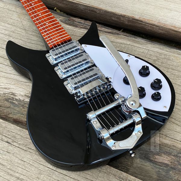 325 electric guitar 3 mini humbucker pickup tremolo system bridge color black guitar ing
325 electric guitar 3 mini humbucker pickup tremolo system bridge color black guitar ing