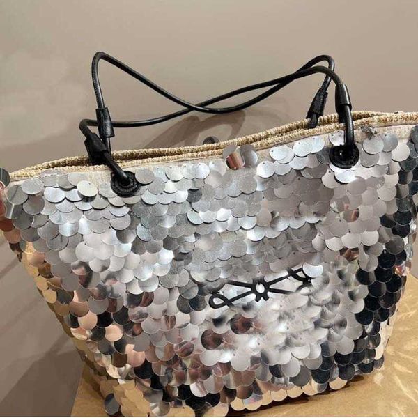 straw tot bag sequins glitter vegetable basket large capacity luxury brand handbag beach shopping bag purses 230530
straw tot bag sequins glitter vegetable basket large capacity luxury brand handbag beach shopping bag purses 230530