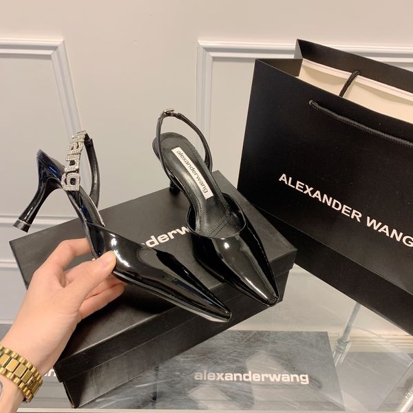 sandals women's new pointed single shoes shoes lacquer leather temperament high heel women's shoes34-40, Black
sandals women's new pointed single shoes shoes lacquer leather temperament high heel women's shoes34-40, Black