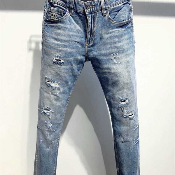european style dsq italy brand men jeans pants men slim biker denim straight trousers hole blue pants slim for 211009 udrfx11
european style dsq italy brand men jeans pants men slim biker denim straight trousers hole blue pants slim for 211009 udrfx11