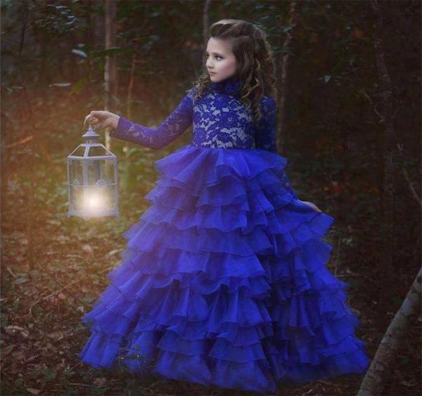 2019 vintage long sleeve wedding guest dresses pageant dresses high neck royal blue lace tiers organza flower girl dresses7952480, White;blue
2019 vintage long sleeve wedding guest dresses pageant dresses high neck royal blue lace tiers organza flower girl dresses7952480, White;blue
