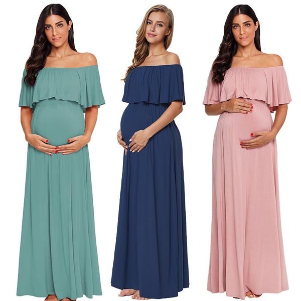 dresses ruffles maternity long dress off shoulder maternity dress maxi pregnancy dress mama p shoot pregnant clothes, Black;gray
dresses ruffles maternity long dress off shoulder maternity dress maxi pregnancy dress mama p shoot pregnant clothes, Black;gray