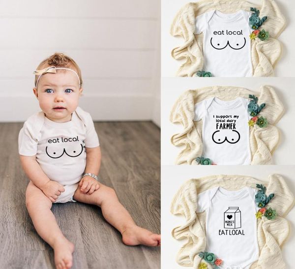 breastfeeding eat local bodysuit nursing toddler shirt funny baby bodysuits summer short sleeve jumpsuit casual onesie 024m5993088, Blue
breastfeeding eat local bodysuit nursing toddler shirt funny baby bodysuits summer short sleeve jumpsuit casual onesie 024m5993088, Blue