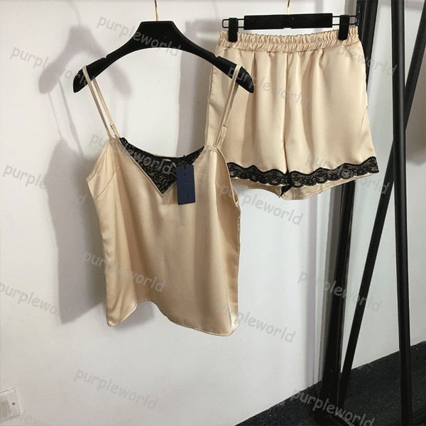 summer pajamas lace nightgown fashion splicing waistband elastic waist shorts pajamas home suit two piece set
summer pajamas lace nightgown fashion splicing waistband elastic waist shorts pajamas home suit two piece set