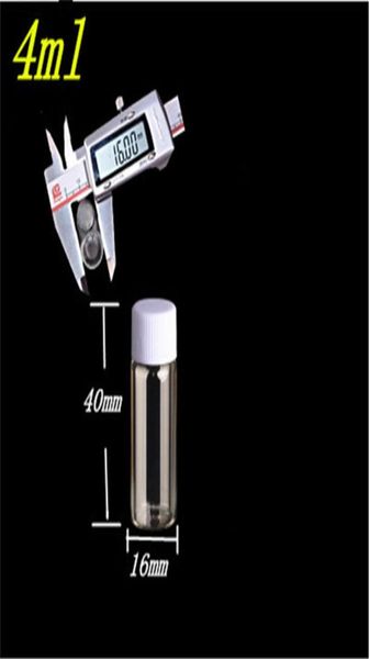 100units 4ml screw mouth white plastic cap glass bottles empty small jars vials containers new arrival7081658
100units 4ml screw mouth white plastic cap glass bottles empty small jars vials containers new arrival7081658