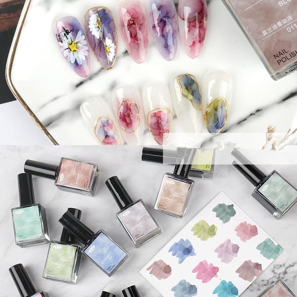 false nails 12pcs morandi color blooming flower nail polish watercolor gel varnishes for manicure soak off uv lacquer 15ml 230704, Red;gold
false nails 12pcs morandi color blooming flower nail polish watercolor gel varnishes for manicure soak off uv lacquer 15ml 230704, Red;gold