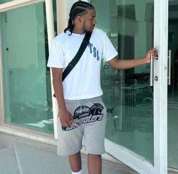 summer short sleeve t shirt mens shorts suit trapstar designer tshirt american hip hop sweatshirt cotton tshirt pant set tidal flow design a, Gray
summer short sleeve t shirt mens shorts suit trapstar designer tshirt american hip hop sweatshirt cotton tshirt pant set tidal flow design a, Gray