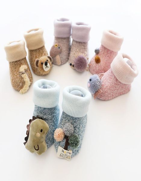 4 style autumn and winter thick coral velvet threedimensional doll cartoon newborn baby tube slip floor socks p1074096414, Pink;yellow
4 style autumn and winter thick coral velvet threedimensional doll cartoon newborn baby tube slip floor socks p1074096414, Pink;yellow