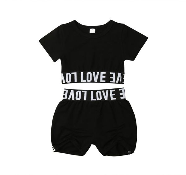 17y new children clothing baby girls short sleeve crop shorts 2pcs outfits kids letter printed summer clothes set5928417, White
17y new children clothing baby girls short sleeve crop shorts 2pcs outfits kids letter printed summer clothes set5928417, White