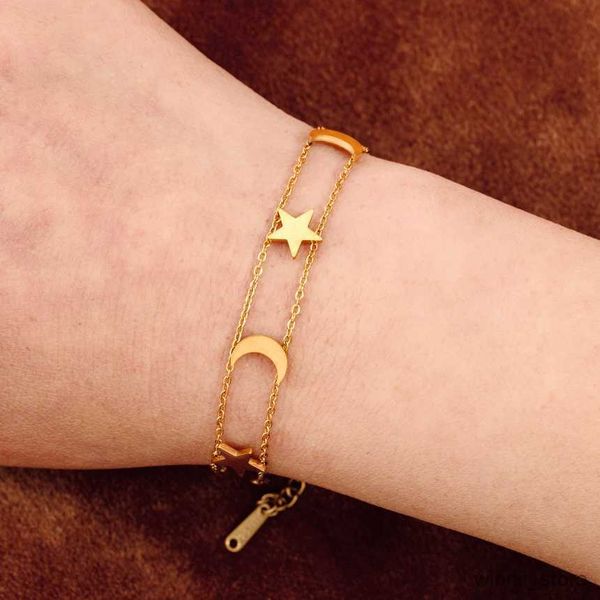 charm bracelets stainless steel new fashion upscale jewelry layer welding stars moon charm chain bracelets bangles for women r230704, Golden;silver
charm bracelets stainless steel new fashion upscale jewelry layer welding stars moon charm chain bracelets bangles for women r230704, Golden;silver