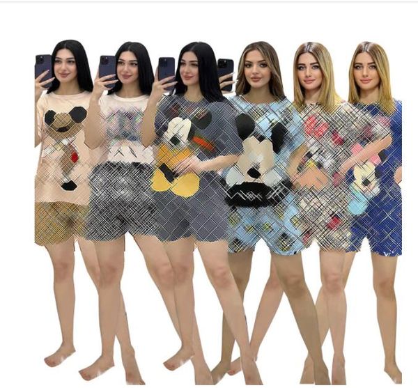 women's tracksuits women sportwear 2023g summer outfits t shirts jogger shorts cartoon full printed casual 2 piece set, Gray
women's tracksuits women sportwear 2023g summer outfits t shirts jogger shorts cartoon full printed casual 2 piece set, Gray