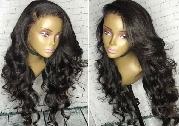 silk lace front wigs natural color indian body wave with natural hairline full lace wigs for baby hair7456923, Black;brown 
silk lace front wigs natural color indian body wave with natural hairline full lace wigs for baby hair7456923, Black;brown