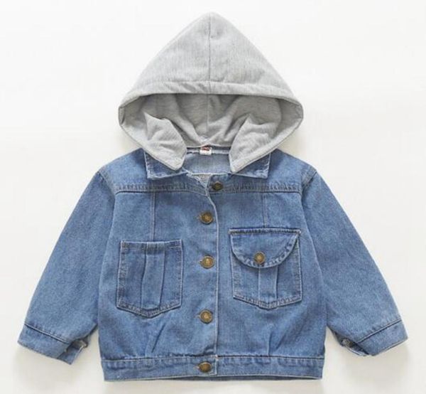 2020 new style fashion children jacket the girl denim jacket in the fall take hat clothes3702285, Blue;gray
2020 new style fashion children jacket the girl denim jacket in the fall take hat clothes3702285, Blue;gray