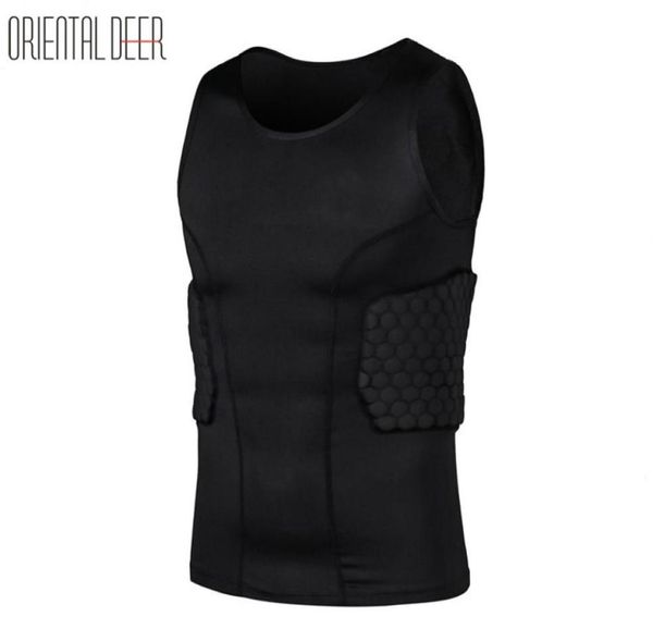 oriental deer basketball honeycomb sponge eva vest back support defend anticollision sleeveless sport shirts chest protector6137248, Black;blue
oriental deer basketball honeycomb sponge eva vest back support defend anticollision sleeveless sport shirts chest protector6137248, Black;blue