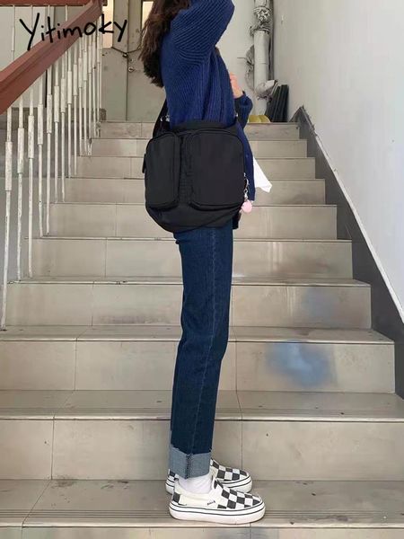 jeans yitimoky 2022 spring elastic jeans women straight loose high waist denim pants cuffs casual office lady slim pants y2k, Blue
jeans yitimoky 2022 spring elastic jeans women straight loose high waist denim pants cuffs casual office lady slim pants y2k, Blue