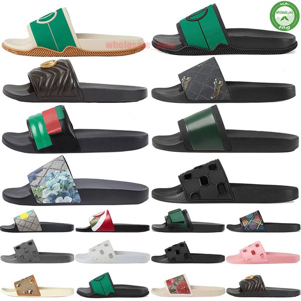 with box designers sandals men women fashion classic floral brocade slides flats leather rubber heatshoes platform flip flops gear bottoms b, Black
with box designers sandals men women fashion classic floral brocade slides flats leather rubber heatshoes platform flip flops gear bottoms b, Black