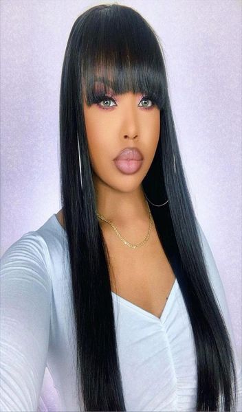 brazilian straight full lace human hair wigs with bangs peruvian straight 360 human hair lace front wigs nonremy preplucked full4524860, Black;brown
brazilian straight full lace human hair wigs with bangs peruvian straight 360 human hair lace front wigs nonremy preplucked full4524860, Black;brown