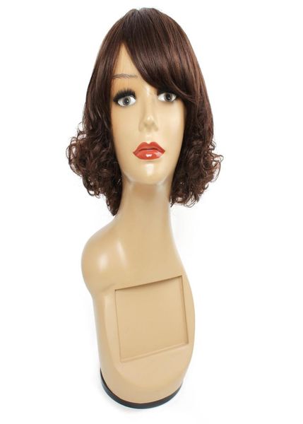 color 4 dark brown capless wig 12 inch curly wigs brazilian indian peruvian malaysian human hair5951457, Black;brown
color 4 dark brown capless wig 12 inch curly wigs brazilian indian peruvian malaysian human hair5951457, Black;brown
